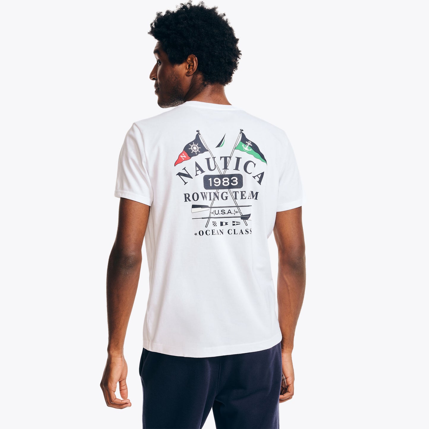 T-SHIRT NAUTICA BLANCA