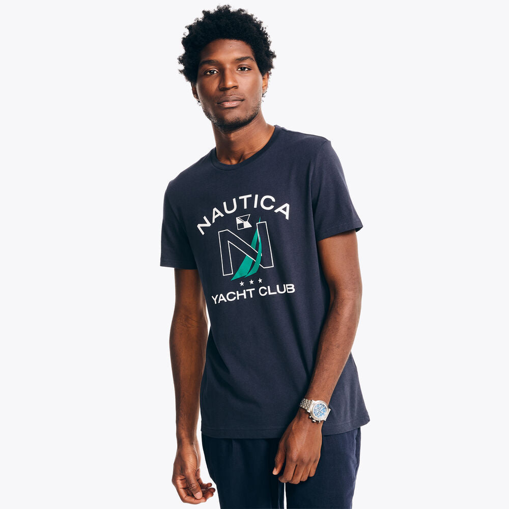 YACHT CLUB GRAPHIC T-SHIRT NAUTICA AZUL