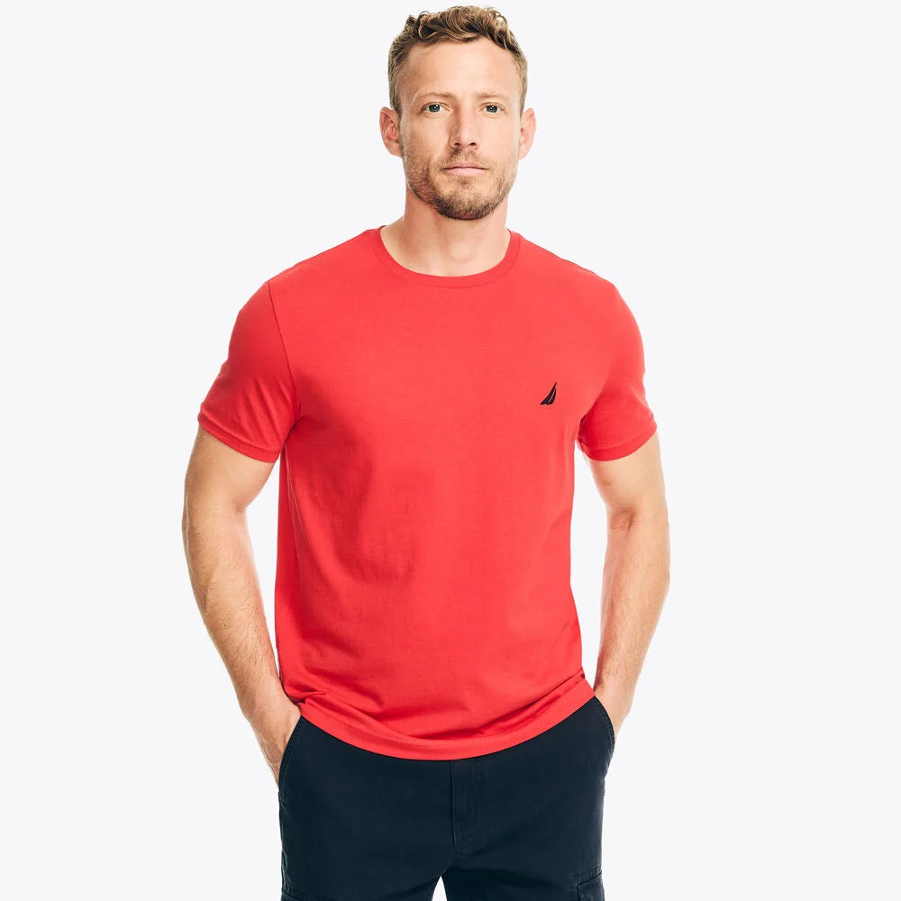 CAMISETA NAUTICA CREWNECK SUNRISE RED