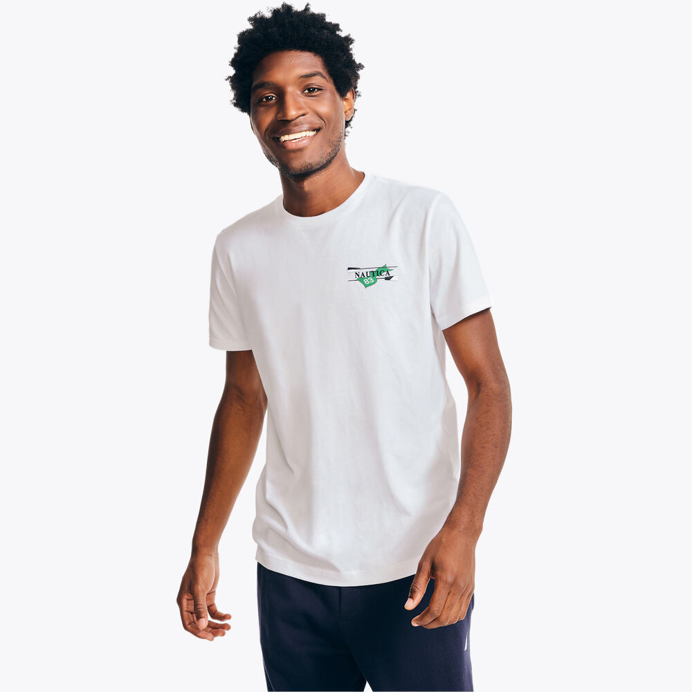 T-SHIRT NAUTICA BLANCA