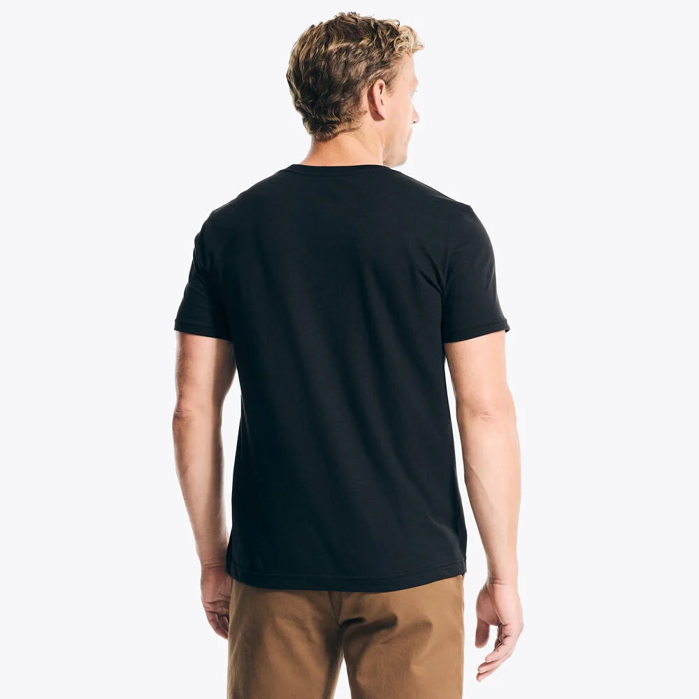 OCEAN EXPLORER T-SHIRT GRÁFICA NAUTICA NEGRA