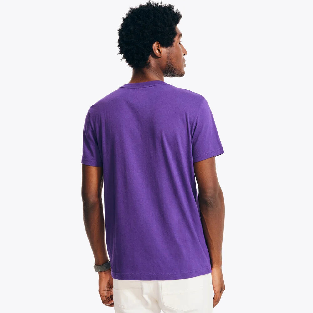 T- SHIRT NAUTICA OCEN CLASS MORADO