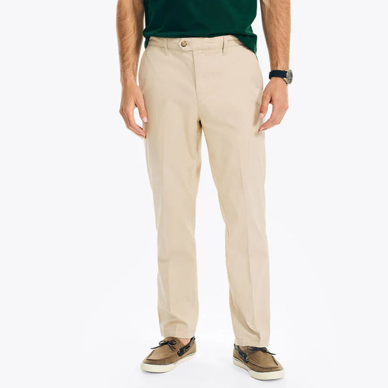 PANTALÓN NAUTICA BEIGE ALGODÓN