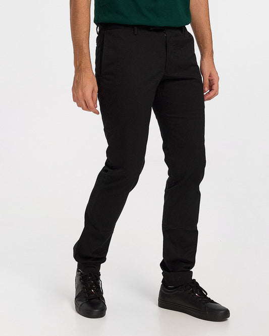 PANTALON CHINO SLIM NEGRO