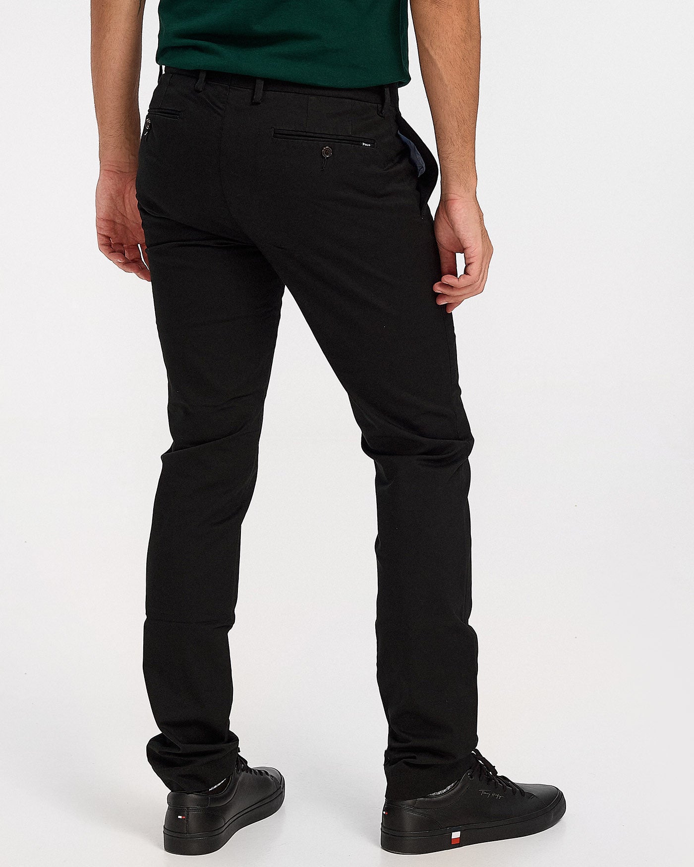 PANTALON CHINO SLIM NEGRO