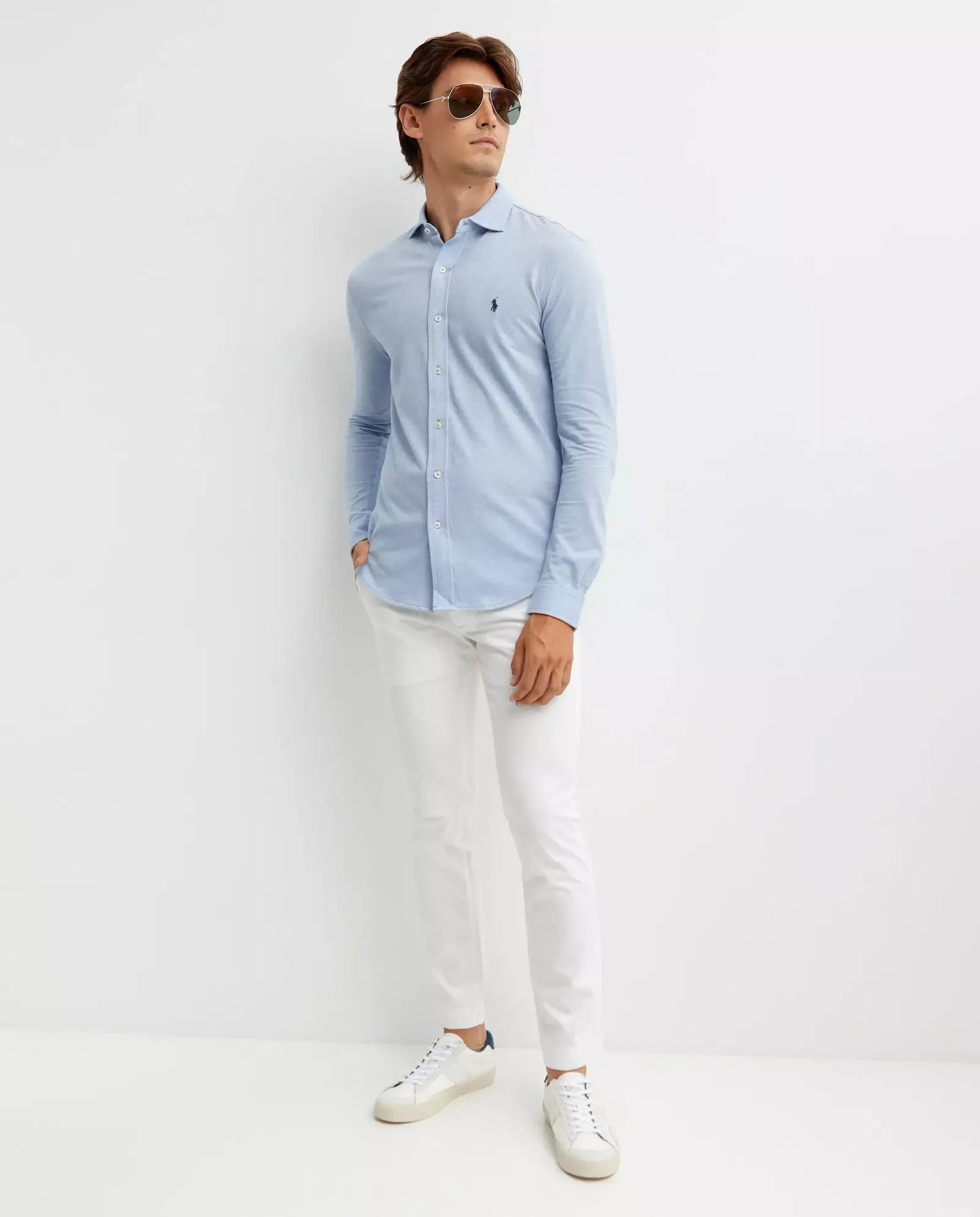 PANTALÓN CHINO SLIM FIT STRETCH BLANCO