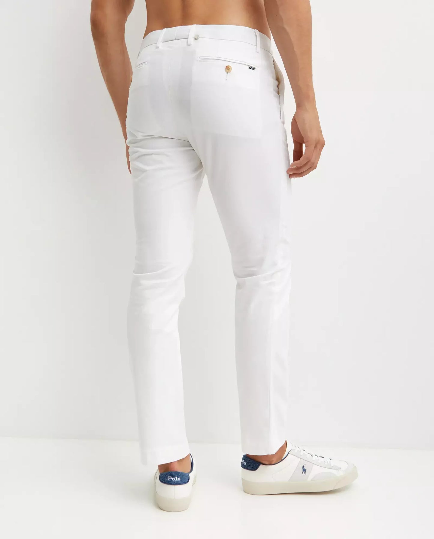 PANTALÓN CHINO SLIM FIT STRETCH BLANCO