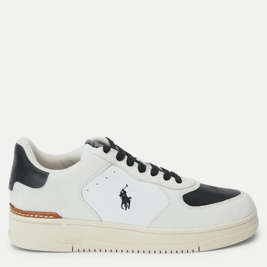 TENIS MASTERS COURT DE CUERO Y ANTE BEIGE-NEGRO