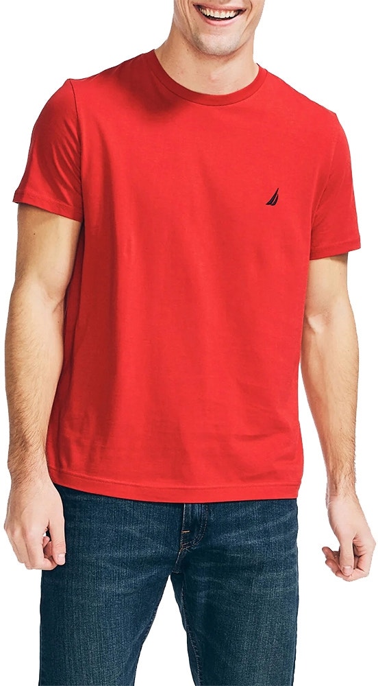 CAMISETA CREWNECK NAUTICA ROSE CORAL