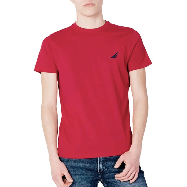 CAMISETA CREWNECK NAUTICA CARDINAL