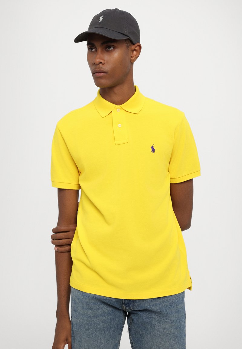 POLO DE PIQUÉ CUSTOM SLIM FIT LEMON RIND