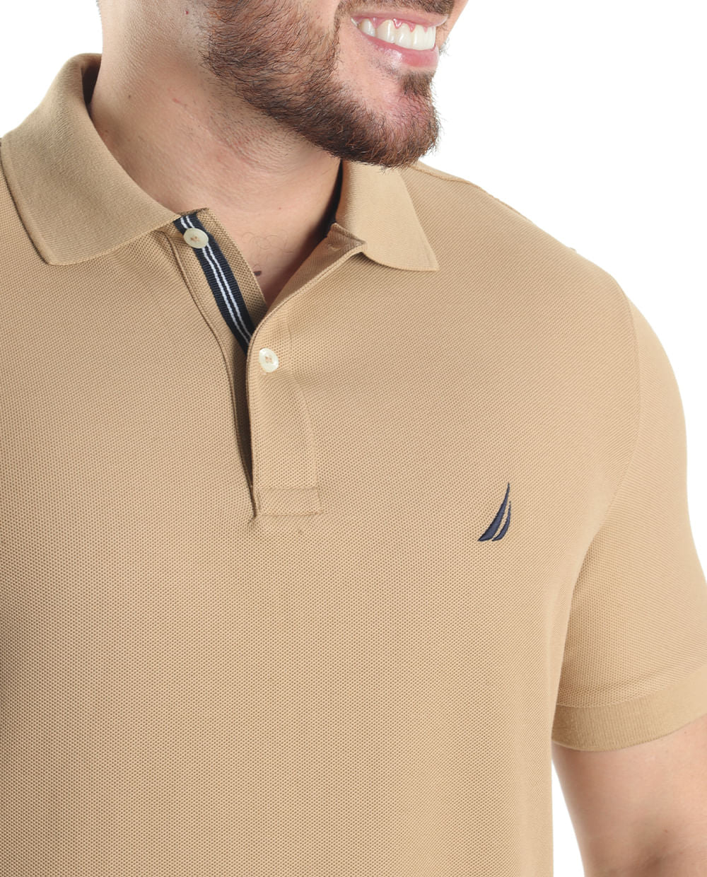 POLO NAUTICA CLASSIC FIT KHAKI