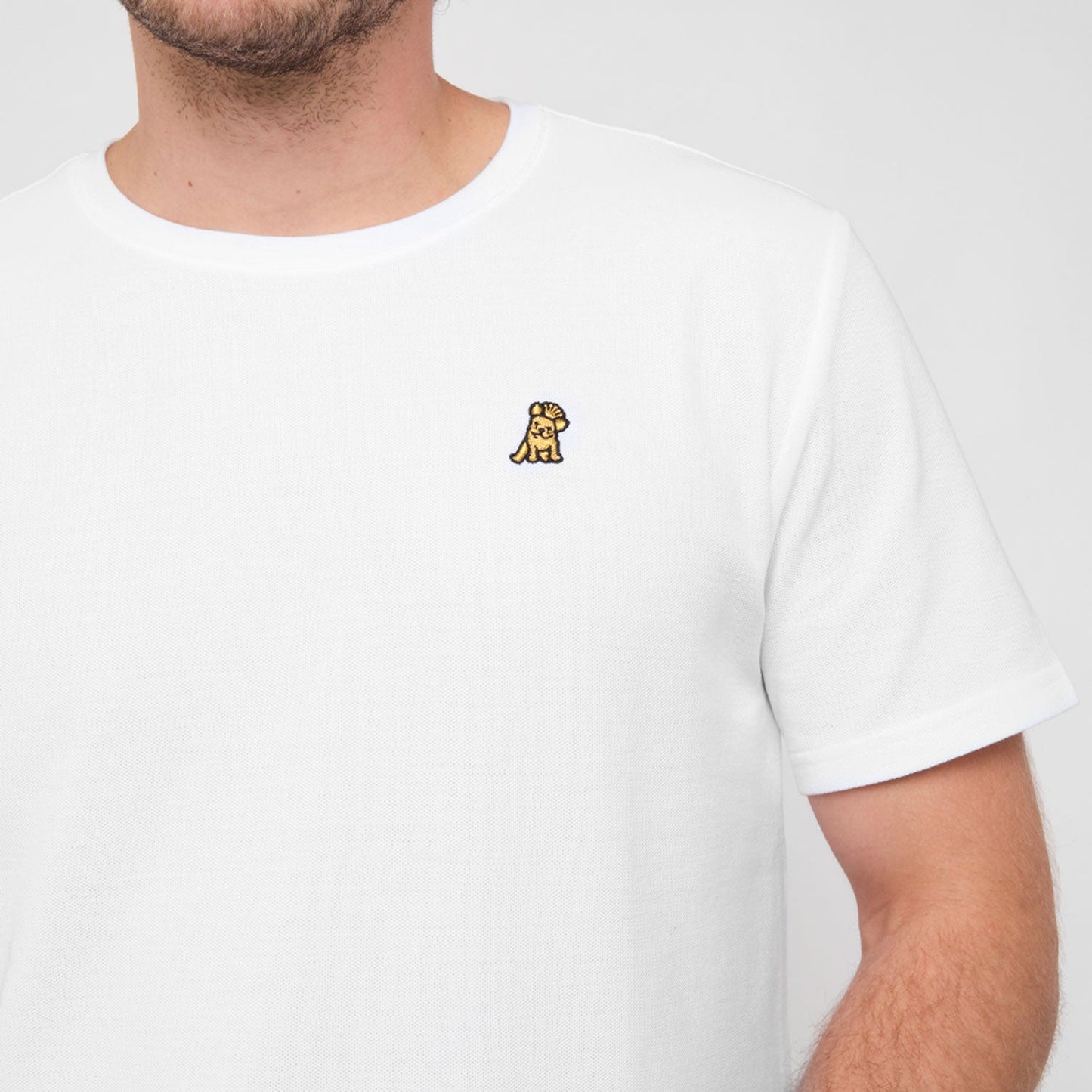 CAMISETA JAMES BARK CLASSIC FIT BLANCA