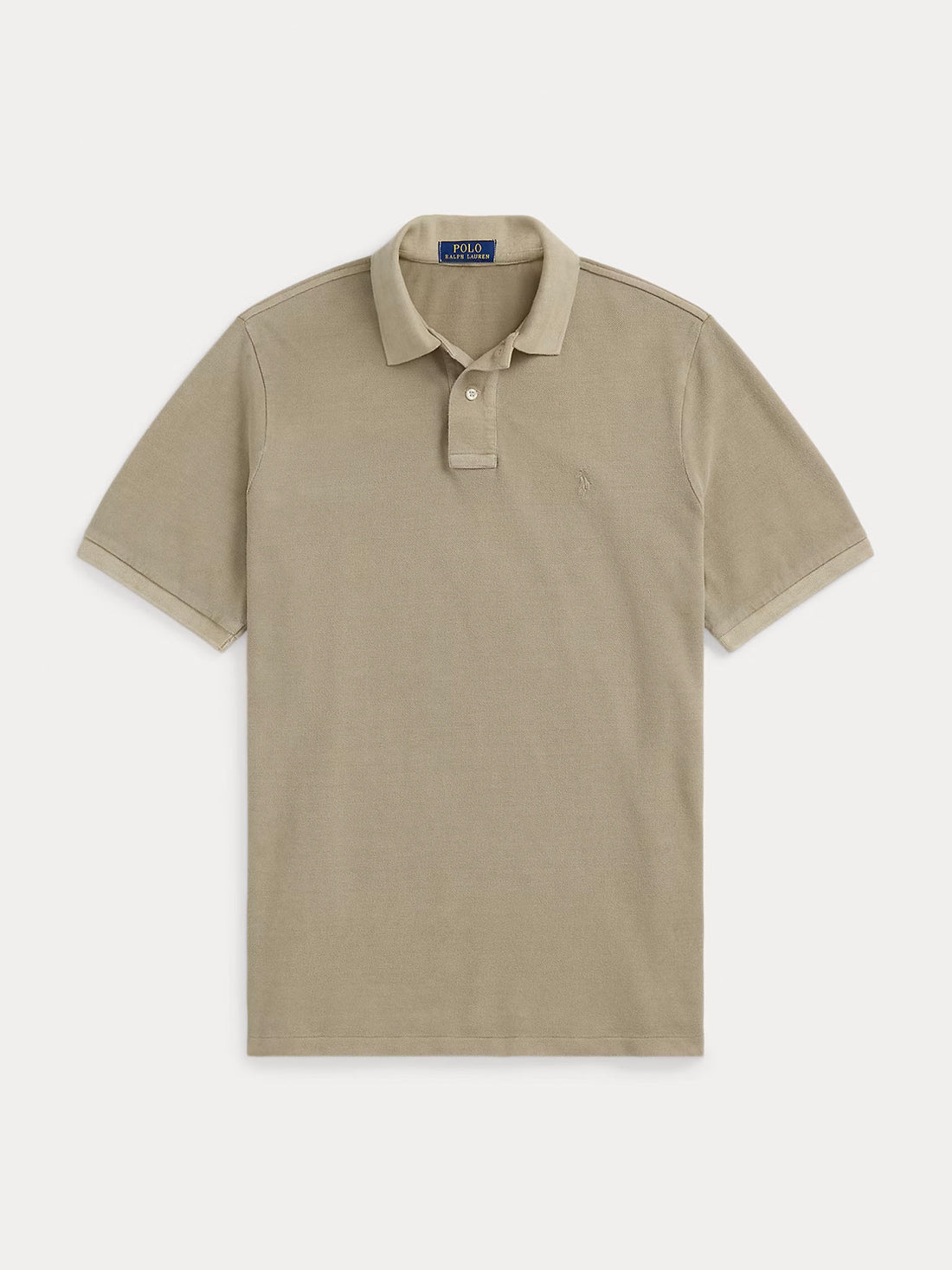 POLO DE PIQUE CUSTOM SLIM FIT OLIVE