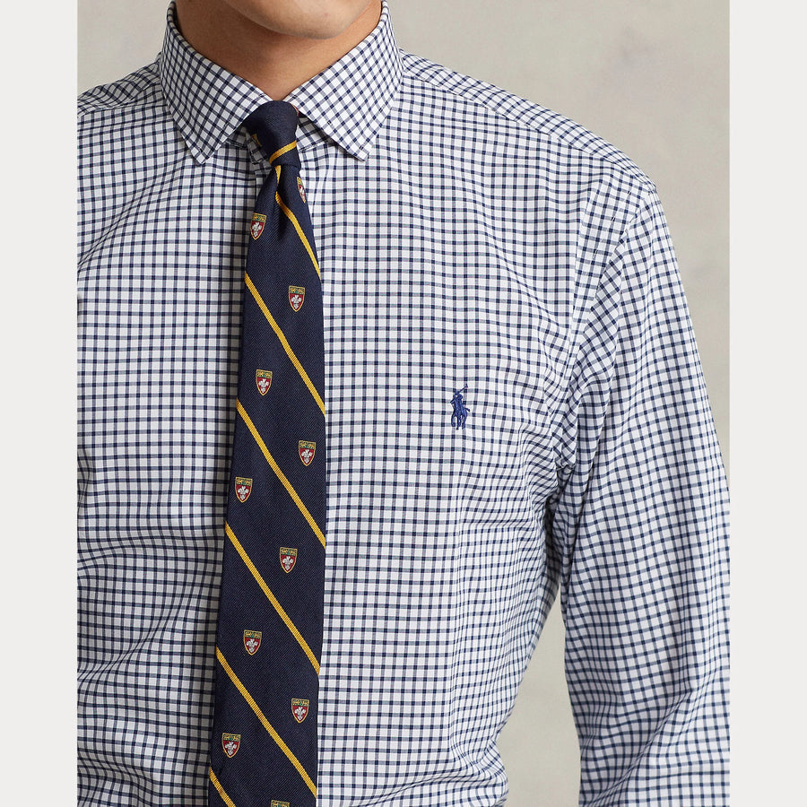 CAMISA EN POPELINA TATTERSALL CUSTOM FIT