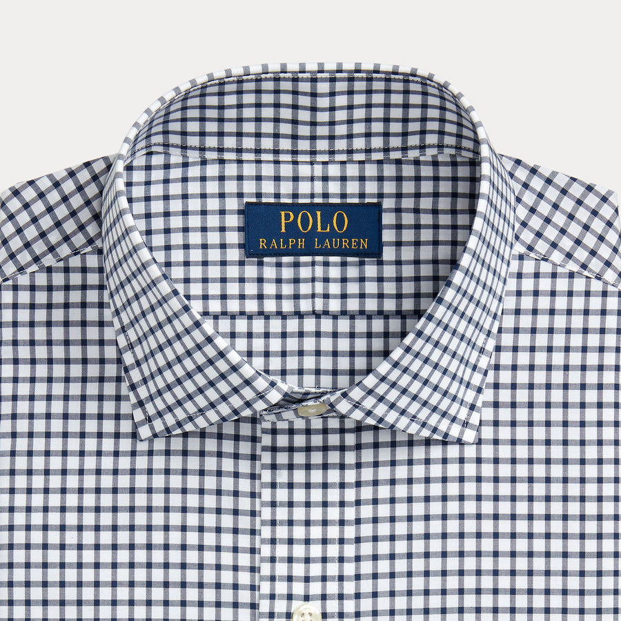 CAMISA EN POPELINA TATTERSALL CUSTOM FIT