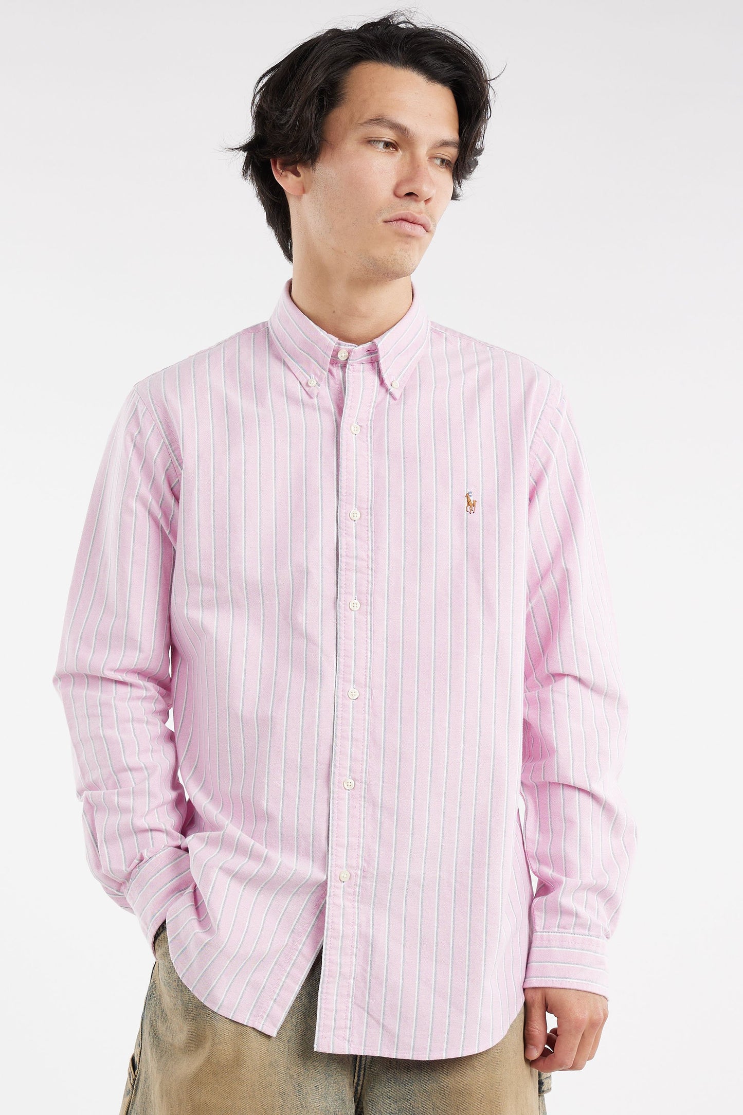 CAMISA CUSTOM FIT EN OXFORD