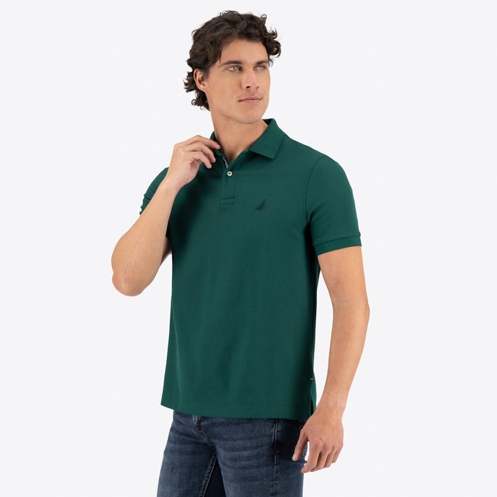 POLO DE PIQUE NAUTICA CASSIC FIT TIDAL GREEN