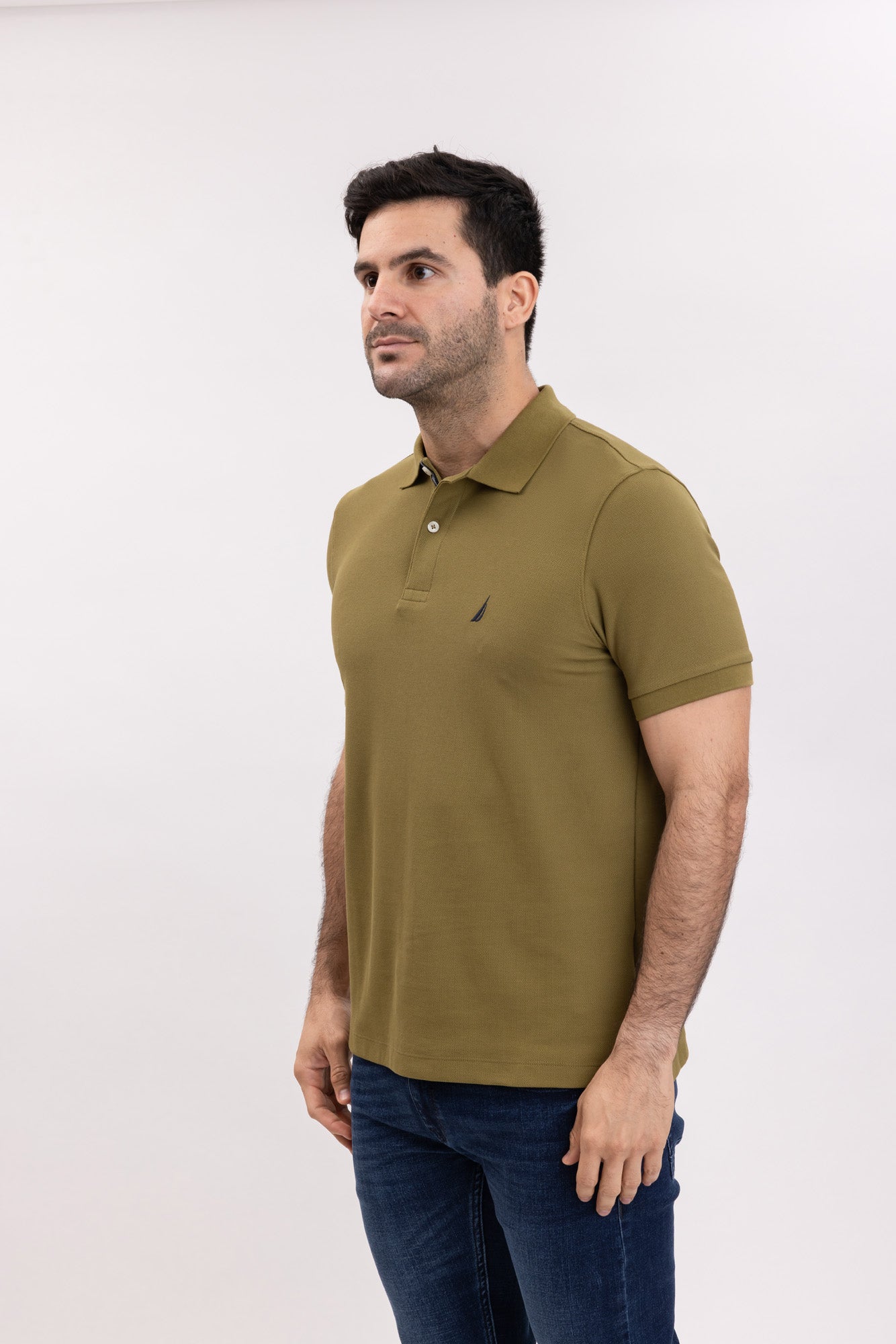 POLO DE PIQUE NAUTICA CLASSIC FIT ARCADIA GREEN