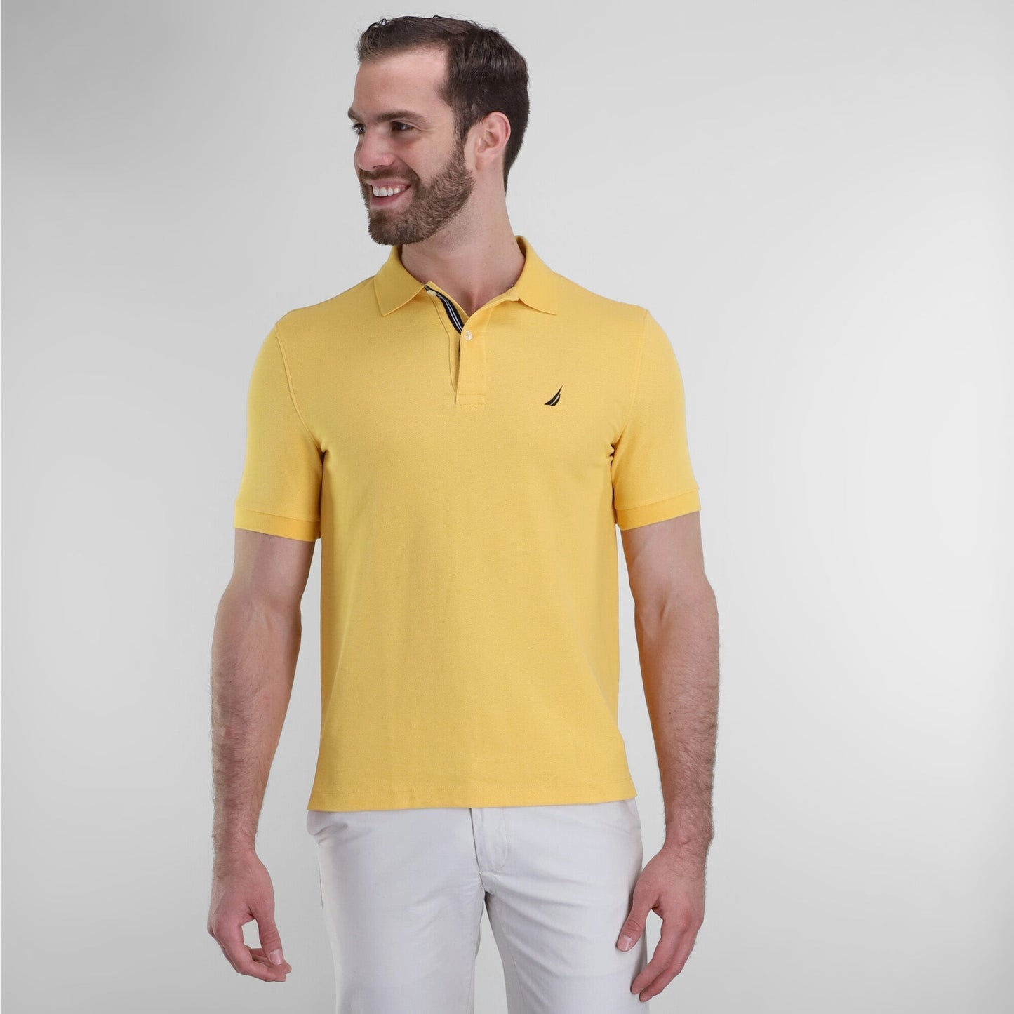 POLO NAUTICA CLASSIC FIT MUSTARD FILL