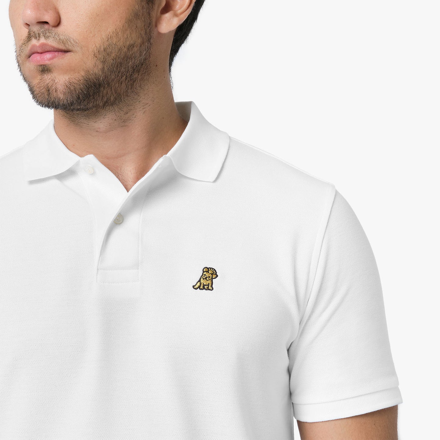 POLO JAMES BARK BLANCO