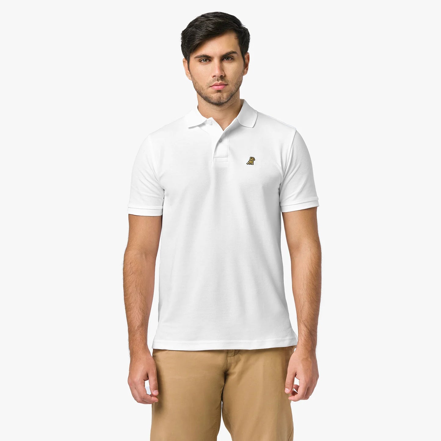 POLO JAMES BARK BLANCO