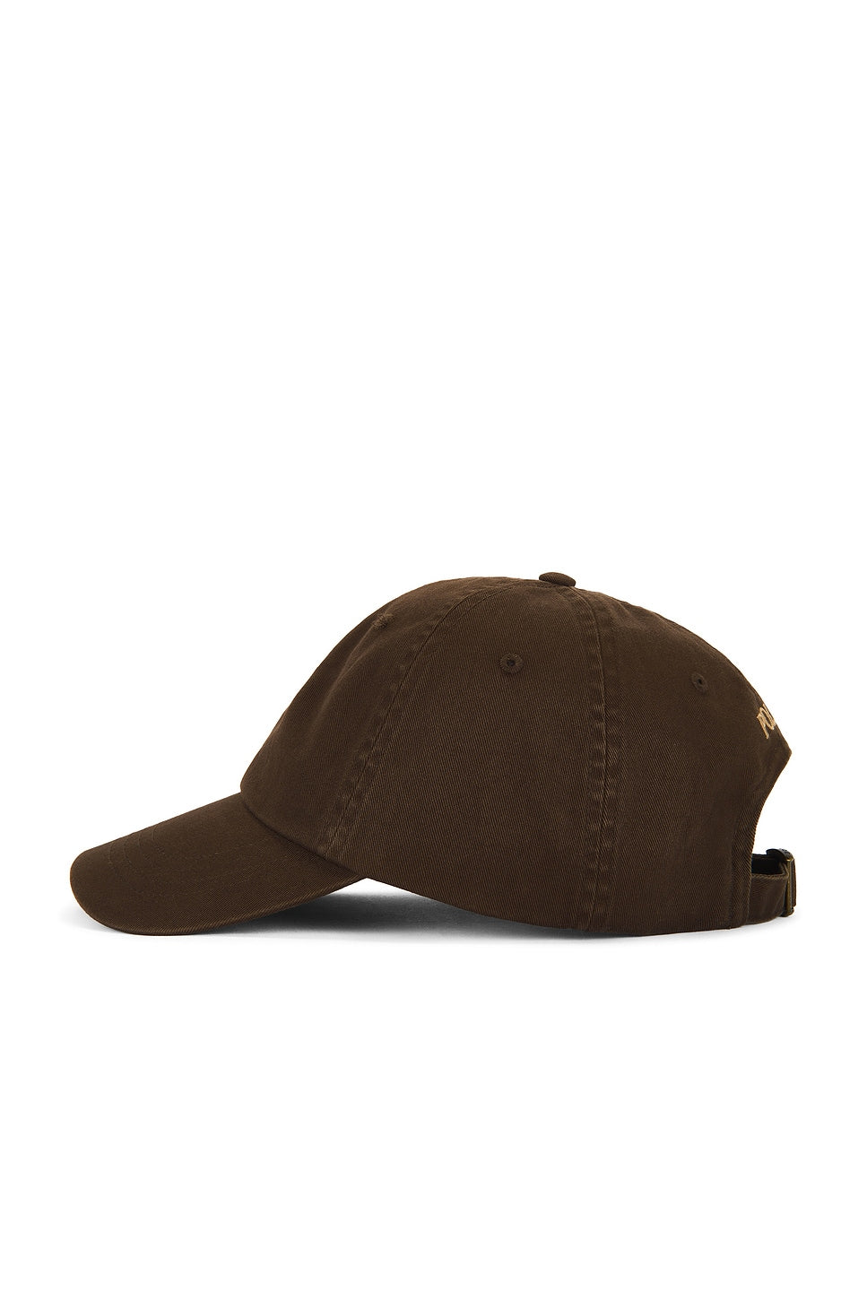 GORRA DE TELA DE CHINO DE ALGODON NUGMET BROWN