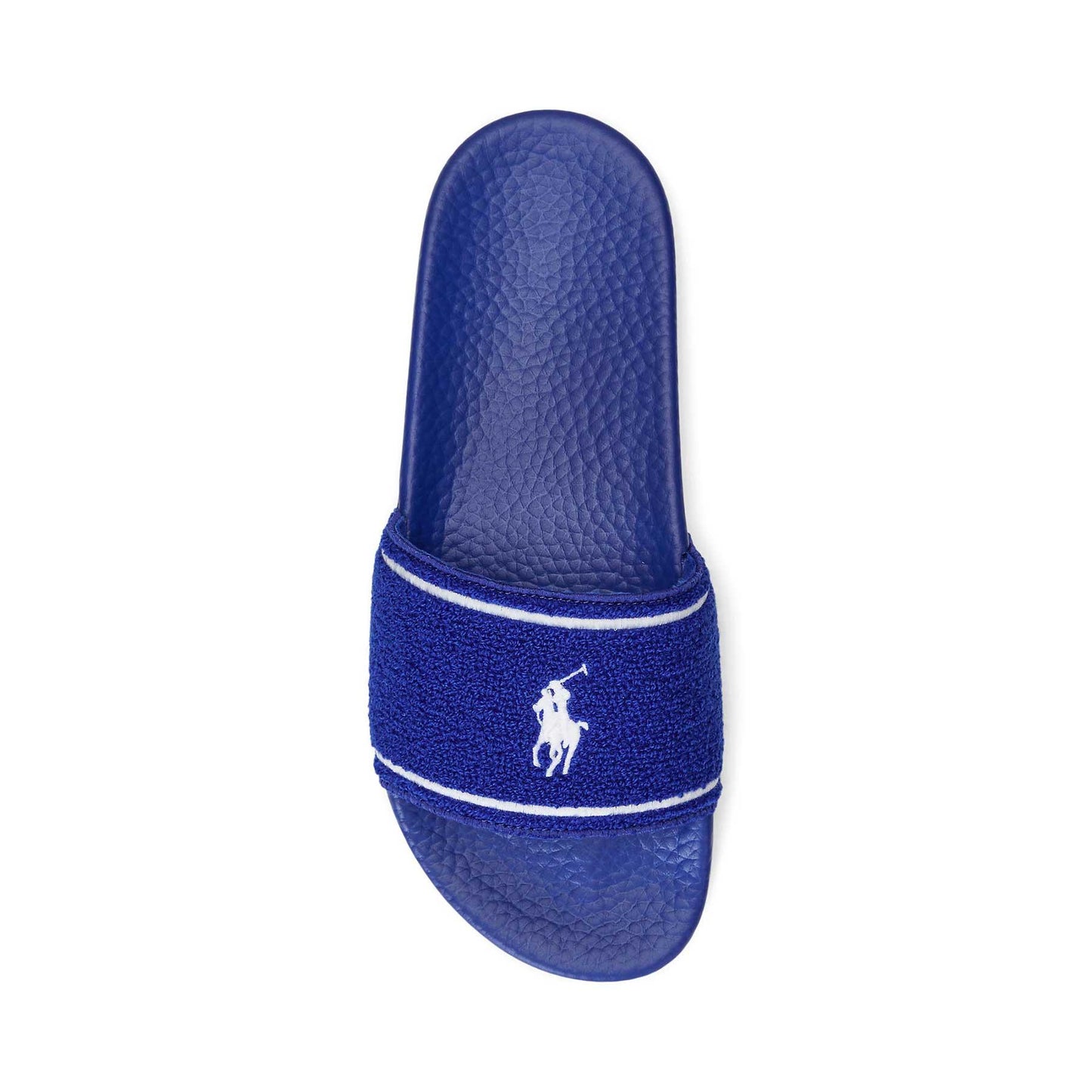 SANDALIAS RALPH LAUREN POLO SLIDE STRIPE AZUL