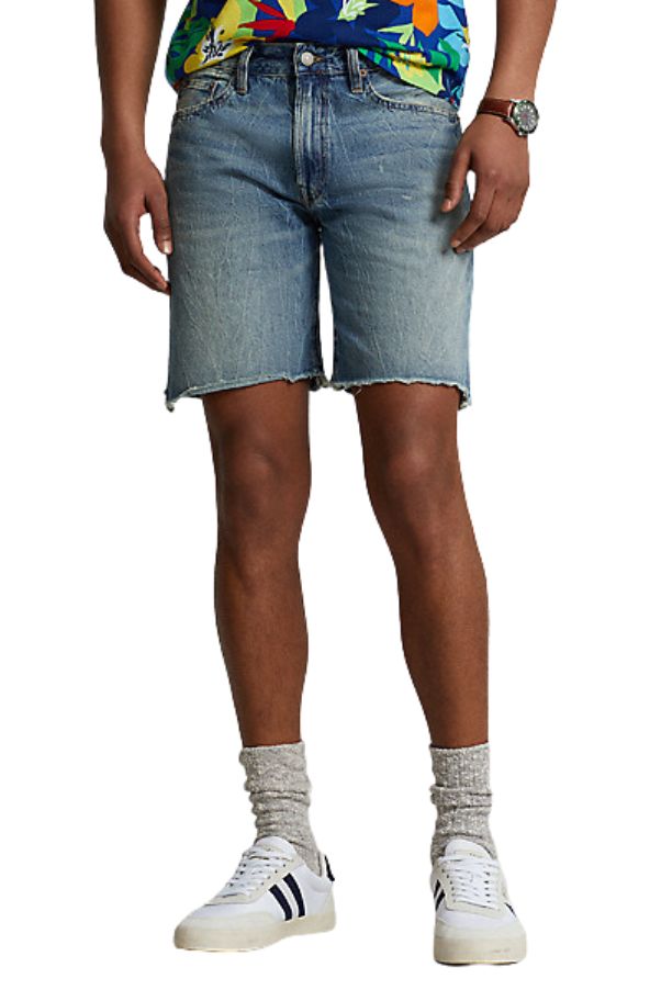 SHORT RALPH LAUREN DENIM AZUL