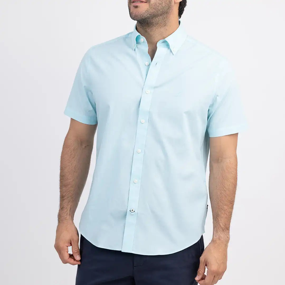 CAMISA NAUTICA EN OXFORD STRETCH LIGERO