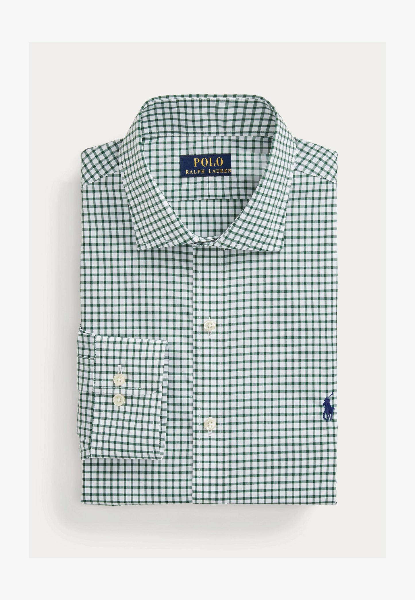 CAMISA EN POPELINA TATTERSALL CUSTOM FIT