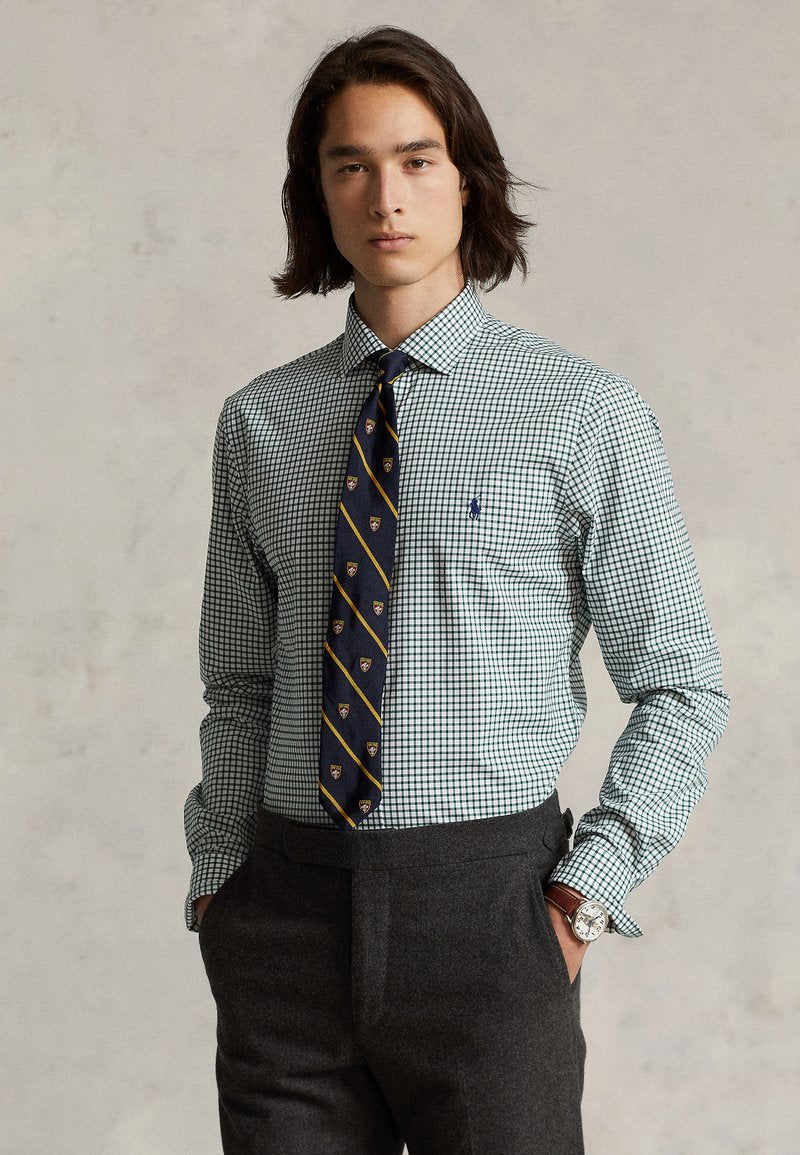 CAMISA EN POPELINA TATTERSALL CUSTOM FIT