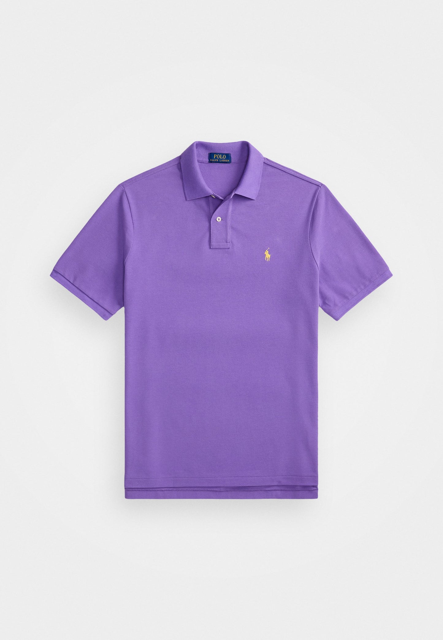 POLO DE PIQUÉ CUSTOM SLIM FIT SPRING VIOLET
