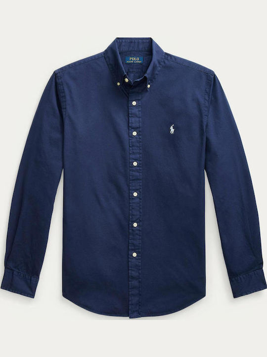 CAMISA CUSTOM FIT DE TWILL OASIS NEWPORT NAVY