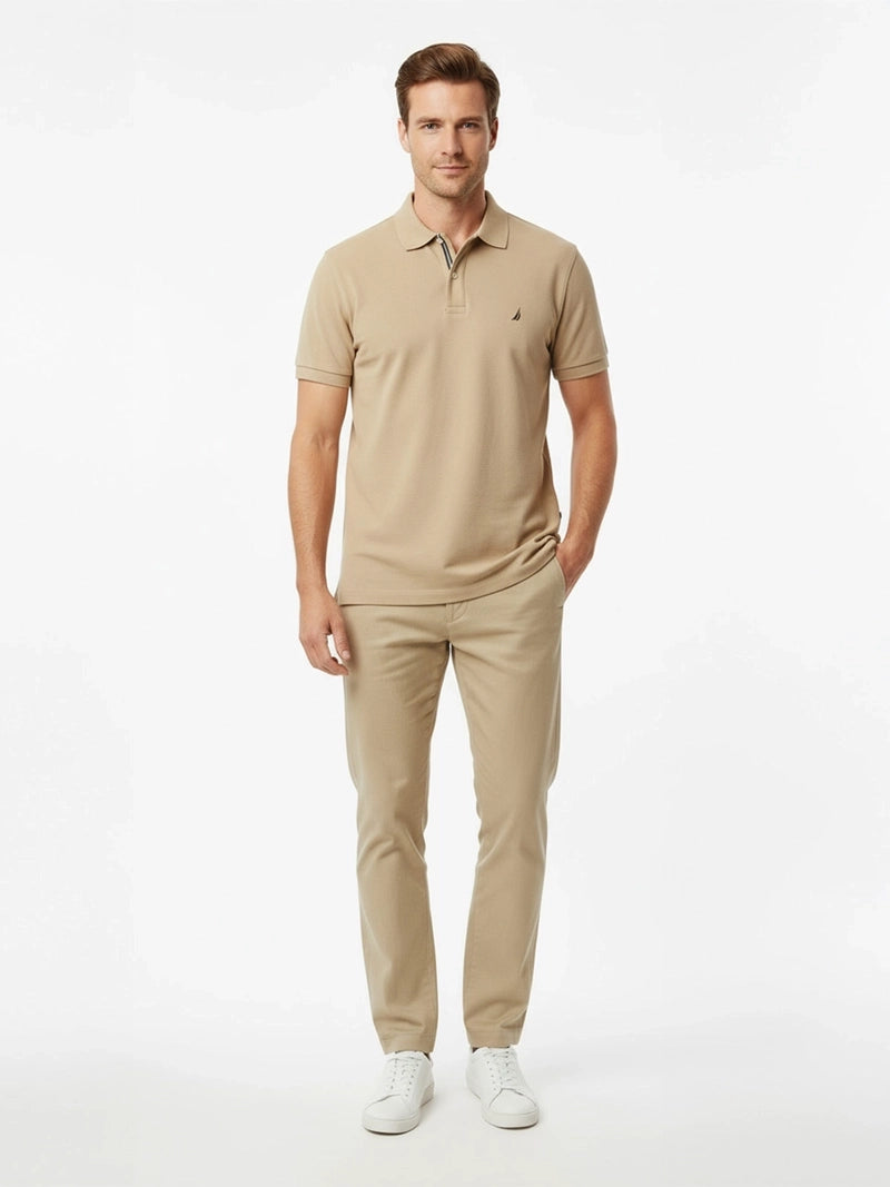 POLO DE PIQUE NAUTICA CLASSIC FIT SANDY BAR