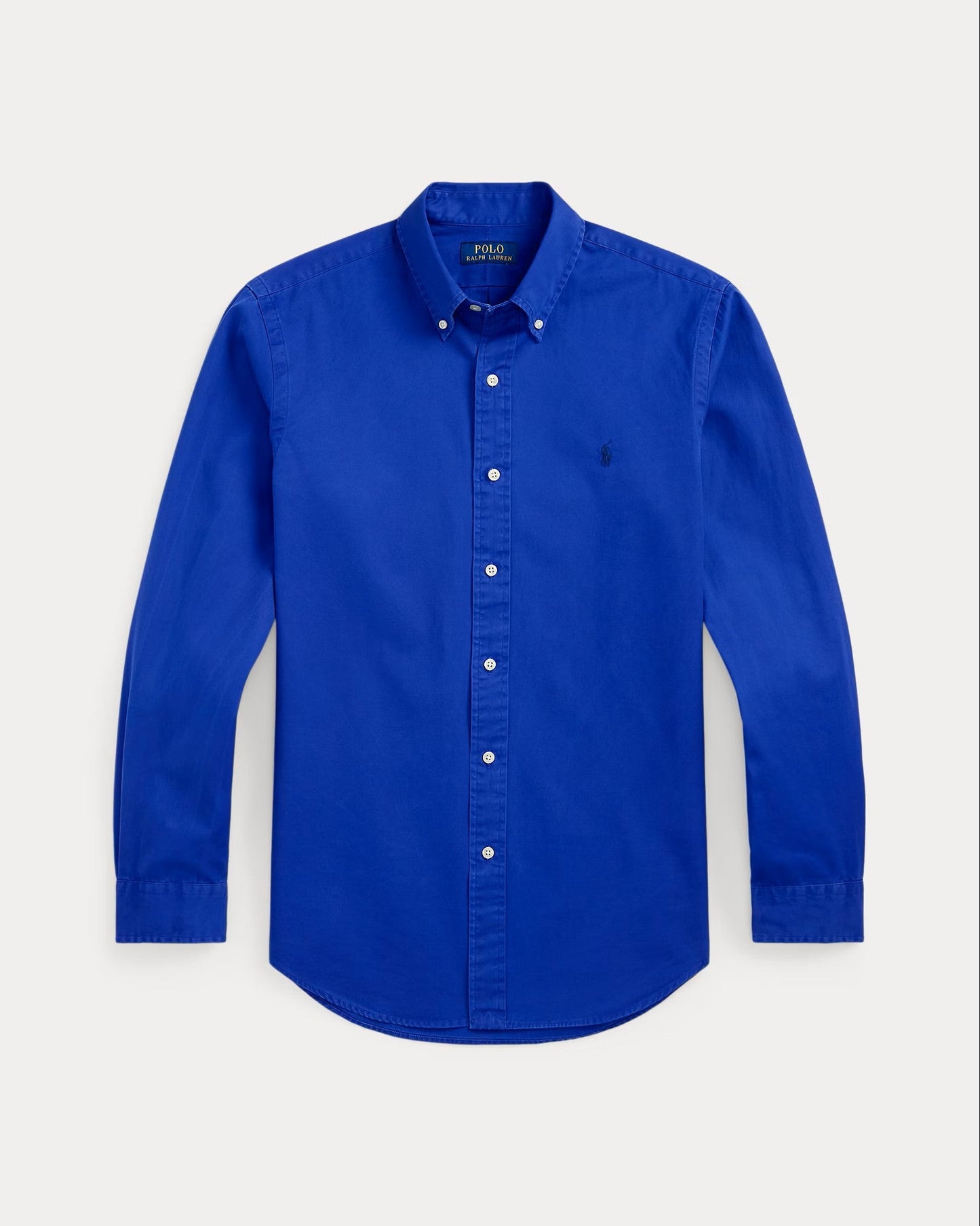 CAMISA CUSTOM FIT DE TWILL HERITAGE ROYAL