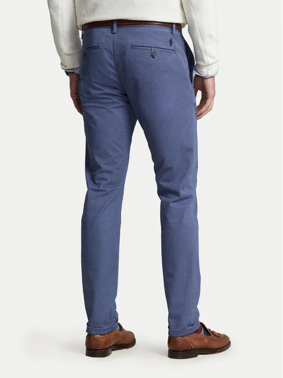 PANTALÓN CHINO SLIM FIT STRETCH AZUL