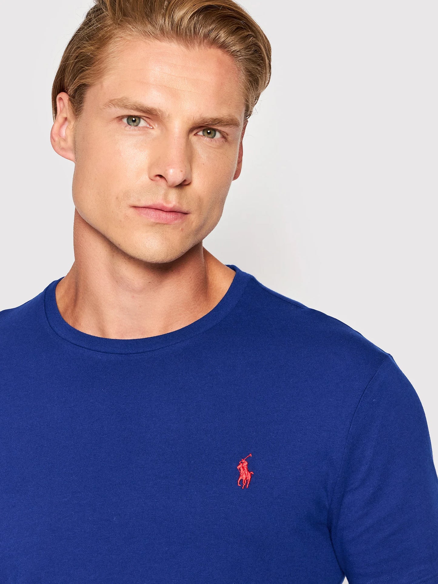 CAMISETA CUSTOM SLIM FIT AZUL