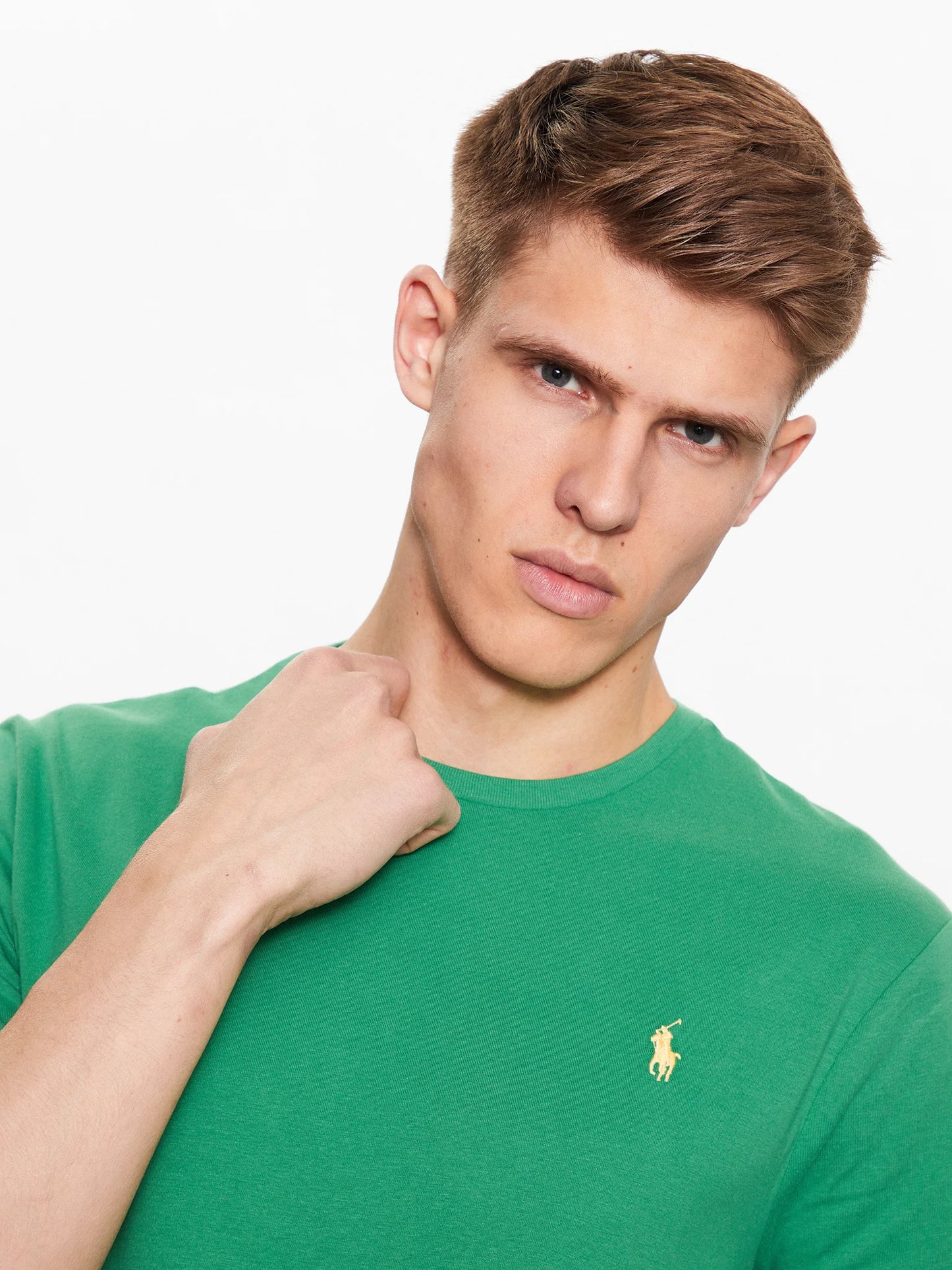 CAMISETA CUSTOM SLIM FIT VERDE