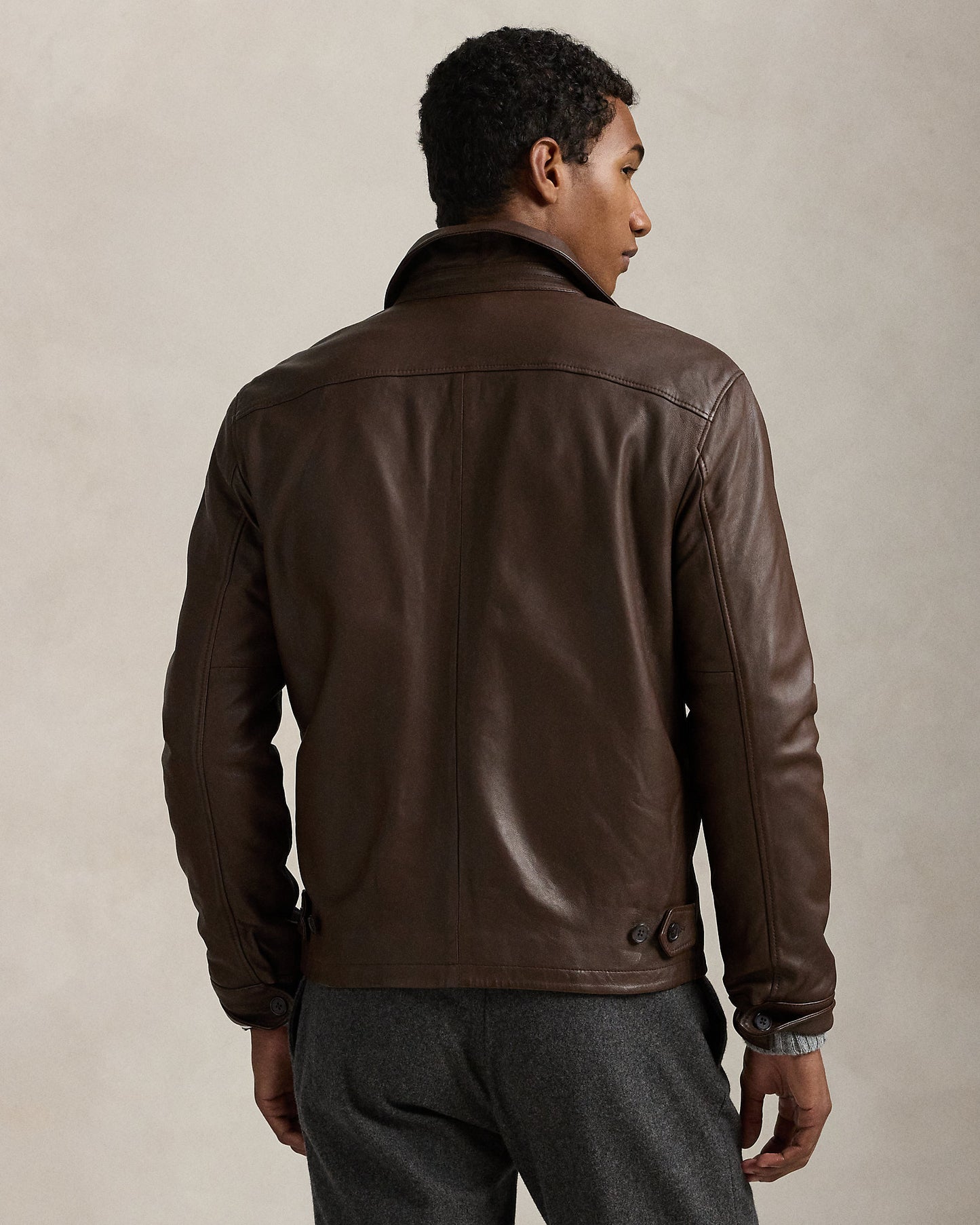CHAQUETA DE PIEL RALPH LAUREN CAFE