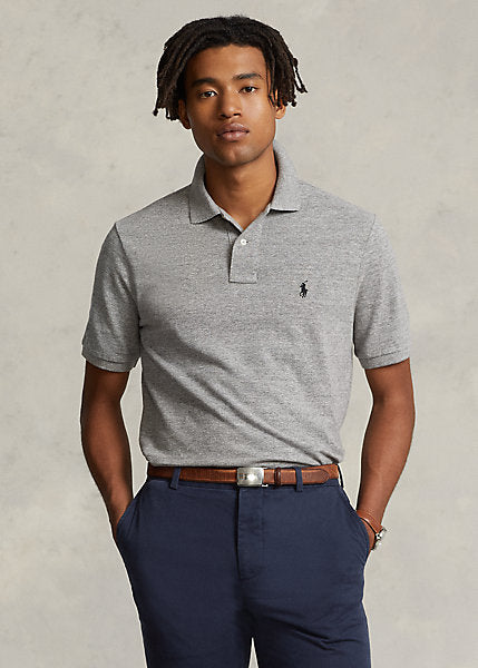 POLO DE PIQUE CUSTOM SLIM CANTERBURY HEATHER
