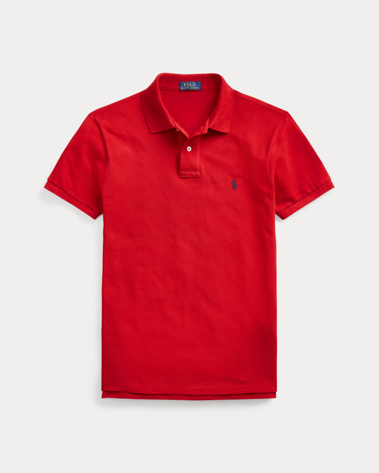 POLO DE PIQUÉ CUSTOM SLIM FIT RL2000 RED