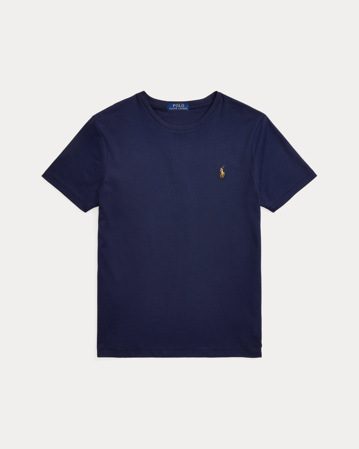 CAMISETA CUSTOM SLIM SOFT COTTON REFINED NAVY