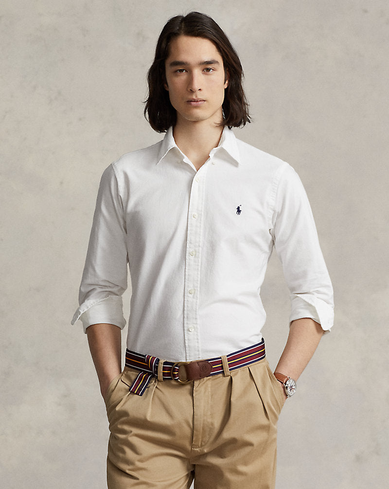 CAMISA CUSTOM FIT GD OXFORD BLANCA