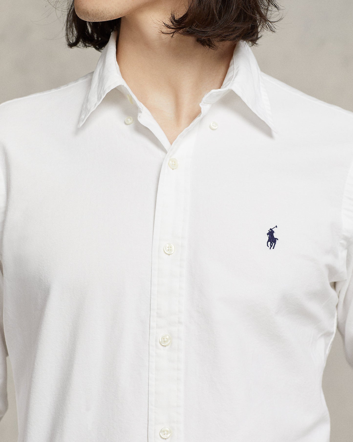 CAMISA CUSTOM FIT GD OXFORD BLANCA