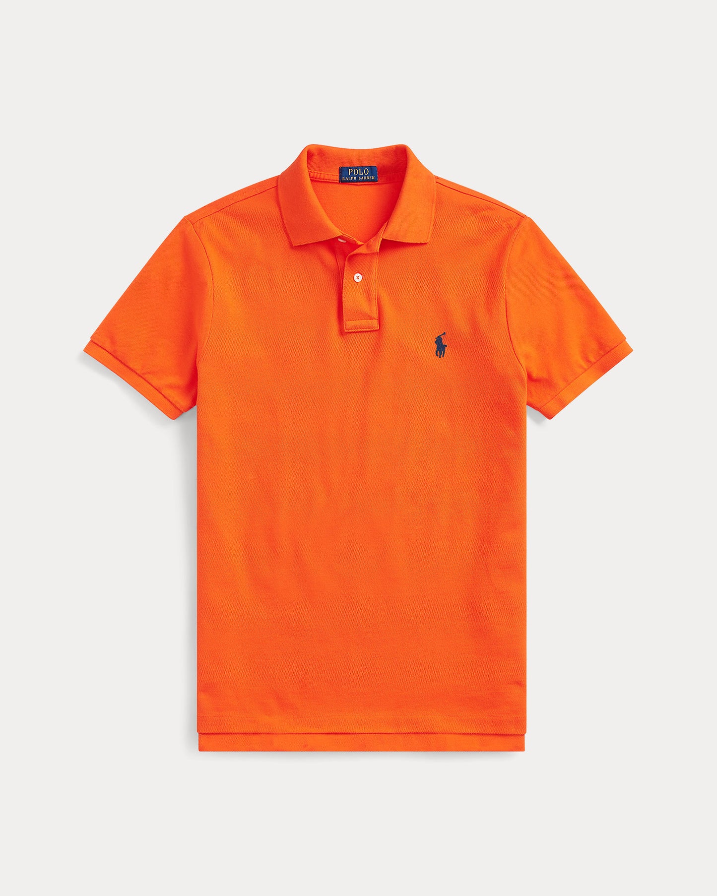 POLO DE PIQUE CUSTOM SLIM SAILING ORANGE