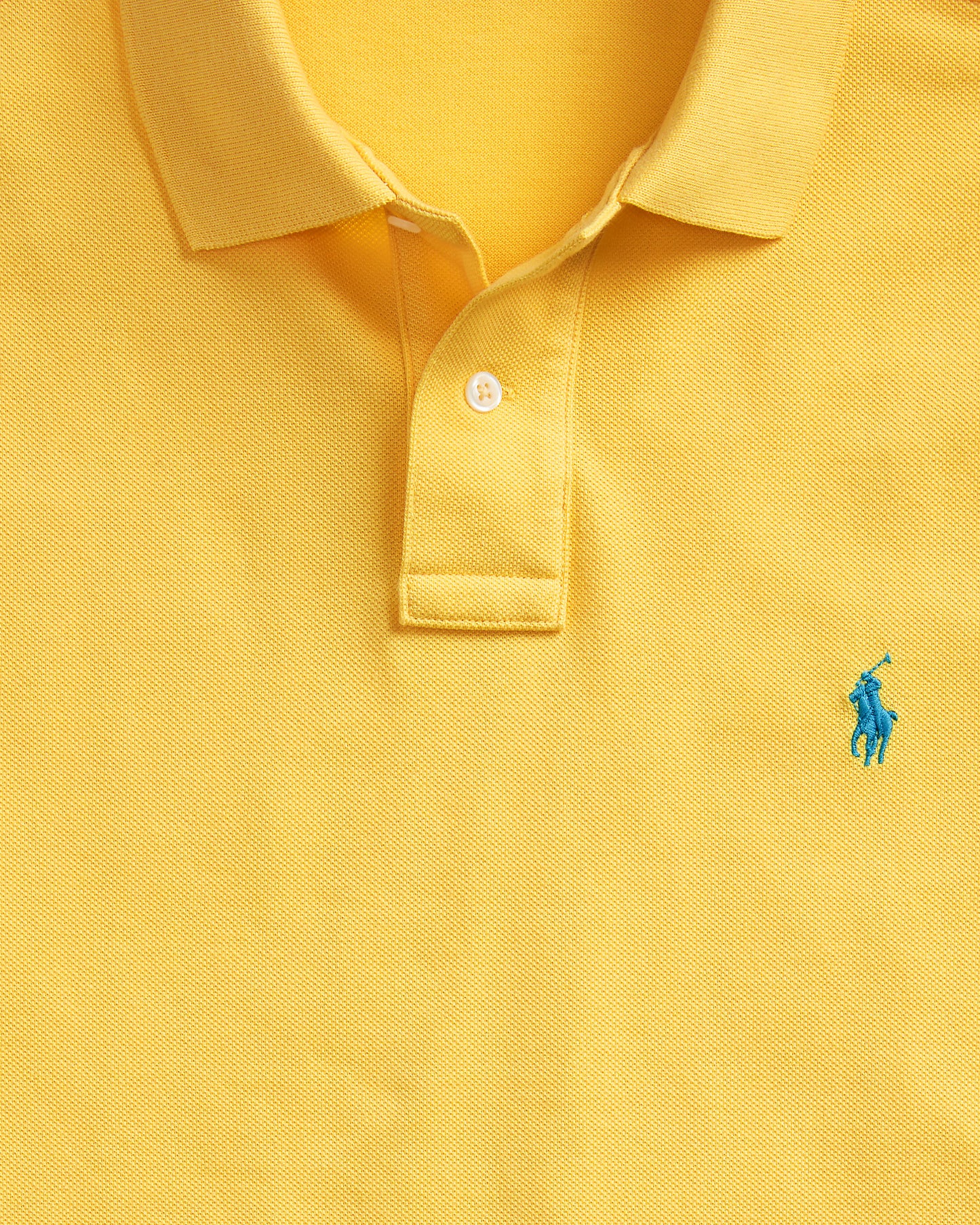 POLO DE PIQUE CUSTOM SLIM YELLOW FIN