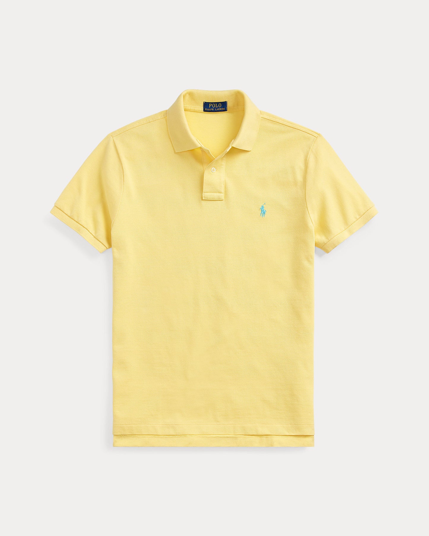 POLO DE PIQUÉ CUSTOM SLIM FIT CORN YELLOW