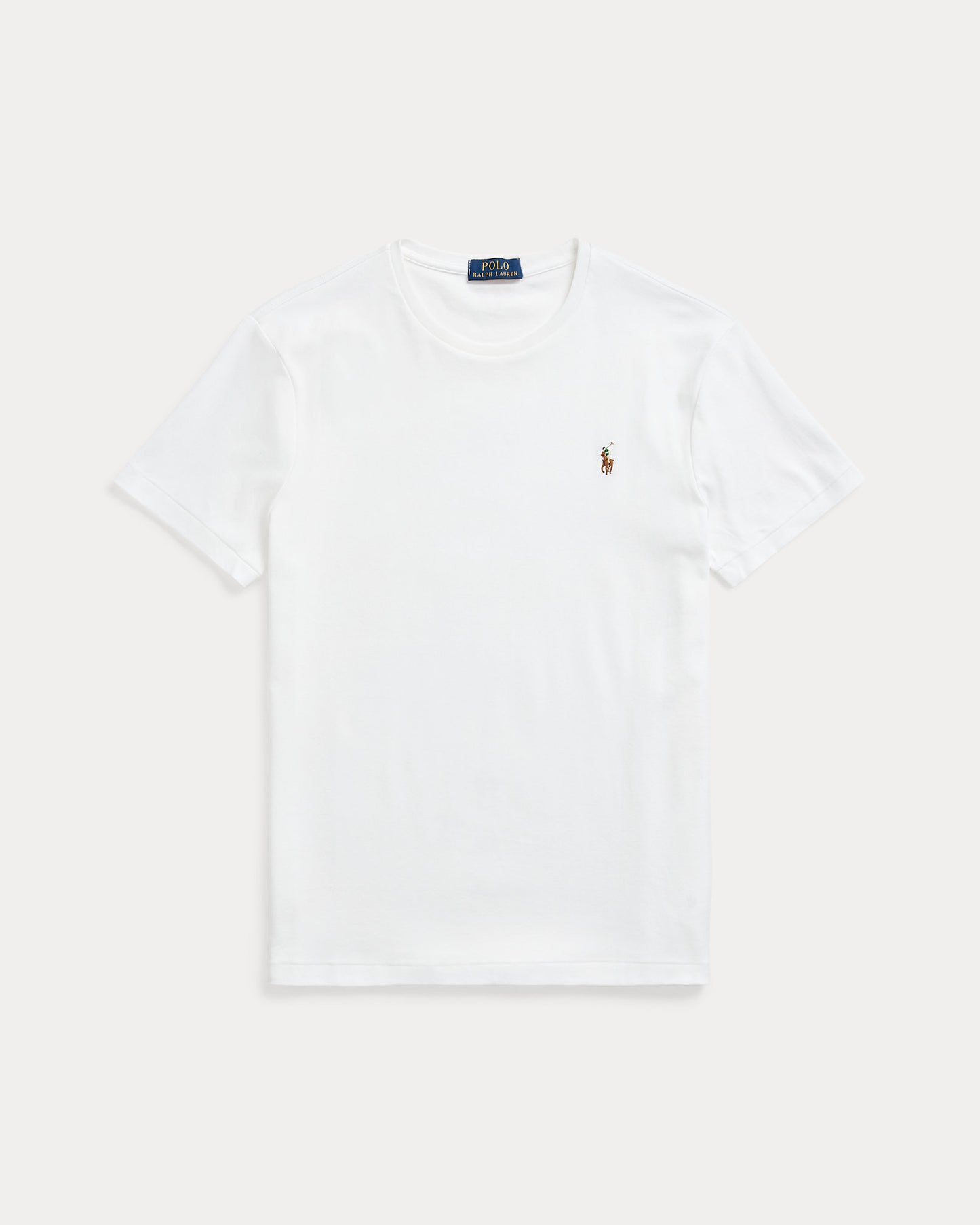 CAMISETA CUSTOM SLIM FIT EN ALGODON SUAVE BLANCA