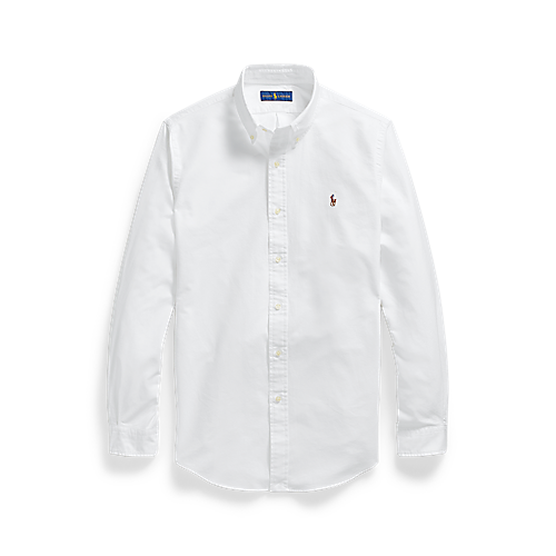 CAMISA CUSTOM FIT OXFORD BLANCA